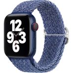 Psgt Apple Watch Gs Dt Pro T800 Ultra Uyumlu Kordon - Mavi - Beyaz - 38-40-41MM