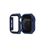 PSGT Apple Watch ile Uyumlu 45mm Ekran Koruyucu ve Kılıf, 360 Tam Koruma, Lacivert
