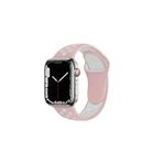 PSGT Apple Watch Seri:1/2/3/4/5/6/se/7/8/9 (42-44-45-49MM) Ve Seri10(46MM) Uyumlu Silikon Kordon Dilekli
