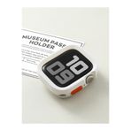 PSGT Apple Watch Serie 9/8/7/SE/6/5/4 (41-40mm) ile Uyumlu Yumuşak Silikon Kılıf, TPU, Beyaz