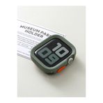 PSGT Apple Watch Series 10 42mm ile Uyumlu TPU Kasa Koruyucu Kılıf, Haki