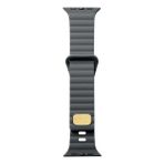 Psgt Apple Watch Ultra 1 2 3 4 5 6 7 8 Se Nike 42-44-45-49 MM S10(46) MM Dalgalı Şerit Tasarımlı Renkli Delikli Silikon Kordon - 42-44-45-49mm - Gri