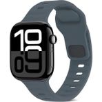 PSGT Apple Watch Uyumlu 3 /4/ 5/ 6/ 7/ 8 /9 /se 42-44-45-4 mm ve SERI10 (46MM) Uyumlu Kordon Dt 50 - Füme - 42-44-45-49MM