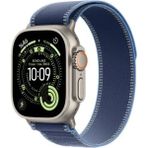 PSGT Apple Watch Uyumlu 38-40-41 S10(42) 1/2/3/4/5/6/se/7/8/ Kordon Alpin Loop Kordon - Parlak Mavi - 38-40-41MM