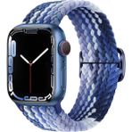 PSGT Apple Watch Uyumlu 38-40-41 S10(42) 1/2/3/4/5/6/se/7/8/ Kordon pride Kordon - Mavi - Açık Mavi - Beyaz - 38-40-41MM