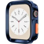 PSGT Apple Watch Uyumlu 5 6 7 8 9 41MM Kılıf kasa Koruyucu 360 Tpu - Haki