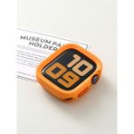 PSGT Apple Watch Uyumlu 5 6 7 8 9 44/45MM Kılıf Kasa ve Ekran Koruyucu 360 Tam Koruma Kapak - 44mm - Turuncu