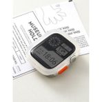 PSGT Apple Watch Uyumlu 5 6 7 8 9 44/45MM Kılıf Kasa ve Ekran Koruyucu 360 Tam Koruma Kapak - Beyaz