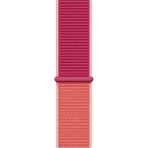 Psgt Apple Watch Uyumlu Gs Dt Pro T500 Ultra 3 4 5 6 7 8 9 Se 42 44 45 49 mm Kordon Kayış Bileklik Hasır Örgü - Kırmızı - Gül - 42-44-45-49mm