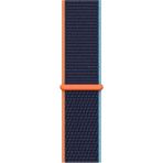 Psgt Apple Watch Uyumlu Gs Dt Pro T500 Ultra 3 4 5 6 7 8 9 Se 42 44 45 49 mm Kordon Kayış Bileklik Hasır Örgü - Turuncu - Lacivert - 42-44-45-49mm
