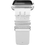 PSGT Apple Watch Uyumlu Harfli Charm Aksesuar Tüm Seriye Uyumlu Akıllı Saay Charm H
