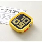 PSGT Apple Watch Uyumlu S10(46MM) Kılıf kasa Koruyucu 360 Tpu - Sarı