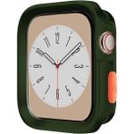 PSGT Apple Watch Uyumlu S10(46MM) Kılıf Kasa Koruyucu 360 Tpu - Yeşil