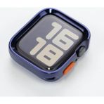 PSGT Apple Watch Uyumlu S10(46MM) Kılıf Kasa ve Ekran Koruyucu 360 Tam Koruma Kapak - Lacivert