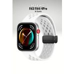 PSGT Huawei Watch Fit 4/fit 4 Pro/fit 3 Kordon Silikon Delikli Magnet Strap (FİT/FİT 2 UYUMLU DEĞİLDİR)