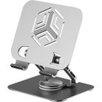 PSGT Katlanabilir Alüminyum Karbon Alaşımlı/4-12.9inc Mekanizmalı, Mobil - Tablet - Laptop Stand - Gümüş
