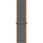 PSGT Psgt apple Watch Gs Dt Pro T500 Ultra 3 4 5 6 7 8 9 Se 38-40-41 S10(42) MM Kordon Kayış Bileklik Hasır Örgü - Gri - Turuncu - 38-40-41MM
