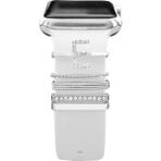 PSGT Psgt apple Watch Uyumlu Harfli Charm Aksesuar Tüm Seriye Uyumlu Akıllı Saay Charm - Gümüş