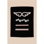 PSGT Psgt love Watch Band Charm - Uyumlu Akıllı Saat Kordon Süsü - Gold - Gümüş