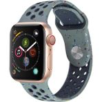 PSGT Psgt nike Spor Renkli Kordon Apple Watch Uyumlu 42-44-45-49MM/SE/ULTRA/ULTRA2 Hms 2027 - Haki - Mavi