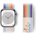 PSGT Watch Gs Dt Pro T500 Ultra 42-44-45-49 S10(46)MM mm Kordon Kayış Bileklik Hasır Örgü - Rainbow - 42-44-45-49mm