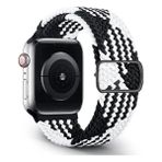 PSGT Watch Uyumlu Seri 1/2/3/4/5/6/se/7/8/9 38/40/41mm - S10-11(42MM) Kordon Pride - Siyah - Beyaz - 38-40-41MM