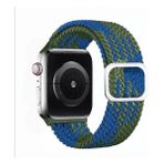 PSGT Watch Uyumlu Seri 1/2/3/4/5/6/se/7/8/9 38/40/41mm - S10-11(42MM) Kordon Pride - Yeşil - Mavi - 38-40-41MM