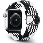 PSGT Watch Uyumlu Seri 1/2/3/4/5/6/se/7/8/9 Ultra/ultra2 42/44/45/49mm - S10-11(46MM) Kordon Pride - Siyah - Beyaz - 42-44-45-49MM