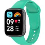 PSGT Xiaomi Redmi Watch 3 Active Uyumlu Kordon Spor Şık Tasarım Yumuşak Jel Silikon Kayış - Turkuaz - Redmi Active 3