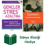Psikonet Yayınları Gençler Için Stres Azaltma Çalışma Kitabı + Geometri + Dünya Klasiği Hediye - Hayır