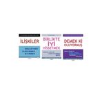 Psikonet Yayınları iliskiler + demek ki oluyormus + birlikte iyi hissetmek = 3 set