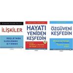 Psikonet Yayınları Iliskiler + Hayati Yeniden Kesfet + Ozguveni Kesfedin=(3 Kitap)