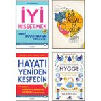 Psikonet Yayınları - Iyi Hissetmek (David Burns) + Bir Masal Iyi Gelir + Hayatı Yeniden Keşfedin + Hygge Danimarkalıların Mutluluk Sırrı (Meik Viking) / 4 Kitap Set Kişisel Gelişim Kitapları