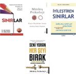 Psikonet Yayınları Sinirlar + Muthis Psikoloji + Iyilestiren Sinirlar+ Seni Yoran Herseyi Birak=(4 Kitap)