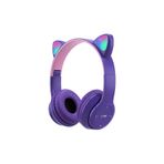 Psl P47m Cat Ear Kedi Kulakli Kulak Ustu Kablosuz Bluetooth Kulaklik