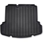 PSN Volkswagen Jetta | ( 2011-2017) ( Cepli / With Pocket ) İle Uyumlu - Araca Özel Bagaj Havuzu 712 - Siyah