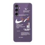 PSR aksesuar (1207) Şeffaf Şeffaf Telefon Kılıfı Samsung S23 FE ile uyumlu