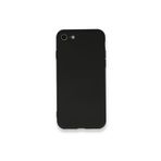 PSR aksesuar (3991) Siyah Nano Içi Kadife Silikon Lansman Telefon Kılıfı Iphone 7 ile uyumlu