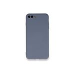 PSR aksesuar (3999) Gri Nano Içi Kadife Silikon Lansman Telefon Kılıfı Iphone 7 Plus ile uyumlu