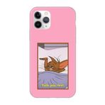 PSR aksesuar (4) Pembe Pembe Telefon Kılıfı iPhone 11 Pro ile uyumlu