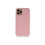 PSR aksesuar (4098) Pembe Nano Içi Kadife Silikon Lansman Telefon Kılıfı Iphone 11 Pro ile uyumlu
