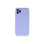 PSR aksesuar (4112) Lila Kamera Korumalı Nano Içi Kadife Silikon Lansman Telefon Kılıfı Iphone 11 Pro Max ile uyumlu