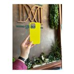 PSR aksesuar (6080) Sarı Logosuz Silikon Lansman Telefon Kılıfı iPhone 15 Pro Max ile uyumlu