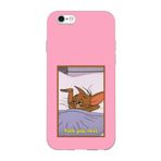PSR aksesuar (8156) Pembe s Pembe Telefon Kılıfı iPhone 6s ile uyumlu