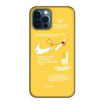 PSR aksesuar (884) Sarı Sarı Telefon Kılıfı iPhone 12 Pro ile uyumlu