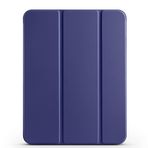 PSR Aksesuar Apple iPad 11. Nesil 2025 Kılıf - Zore Smart Cover, Kalem Bölmeli, Standlı, Manyetik Kapaklı, Premium Deri Tablet Koruyucu (Lacivert)
