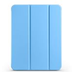 PSR Aksesuar Apple iPad 11. Nesil 2025 Kılıf - Zore Smart Cover, Kalem Bölmeli, Standlı, Manyetik Kapaklı, Premium Deri Tablet Koruyucu (Mavi)