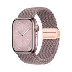PSR Aksesuar Apple Watch Ultra 49mm Uyumlu Hasır Kordon – Örgü Tasarımlı, Ayarlanabilir | Hafif ve Konforlu Hasır Akıllı Saat Kayışı (Mor, Watch Ultra 49mm)