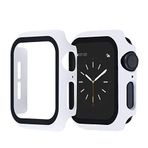 PSR Aksesuar Apple Watch Uyumlu Watch Guard Ekran Koruyucu | Akıllı Saat Ekran Koruyucu | Smart Watch Kırılmaz Cam (Beyaz, Watch 7 41mm)