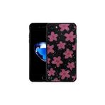 PSR aksesuar Çiçek Simli Desenli Kamera Korumalı Parlak Zore Popy Kılıf-Çiçek iPhone SE 2022 ile uyumlu